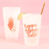 Kappa Alpha Theta Stay Golden 24oz Stadium Cup