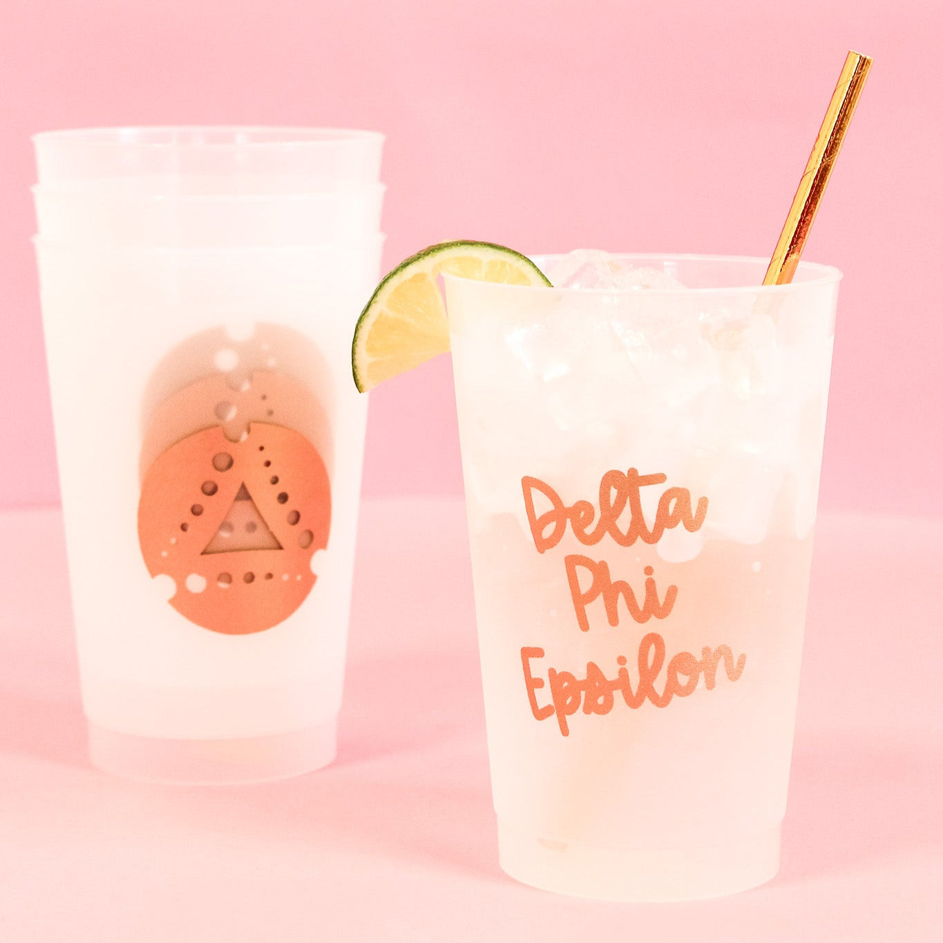 Delta Phi Epsilon Stay Golden 24oz Stadium Cup