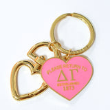 Delta Gamma Please Return Key Ring