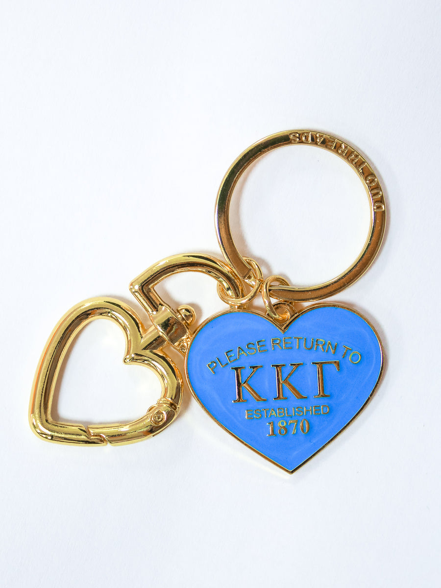 Kappa Kappa Gamma Please Return Key Ring