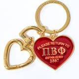Please Return Sorority Key Ring