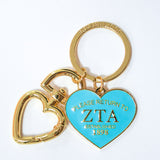 Zeta Tau Alpha Please Return Key Ring