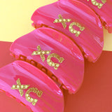 Chi Omega Girl On the Go Hair Claw Clip