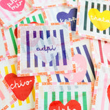 Sorority Heart Needlepoint Canvas