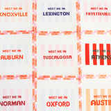 Meet Me In College Town Needlepoint Canvas