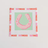 Lucky Girl — Horseshoe Needlepoint Canvas