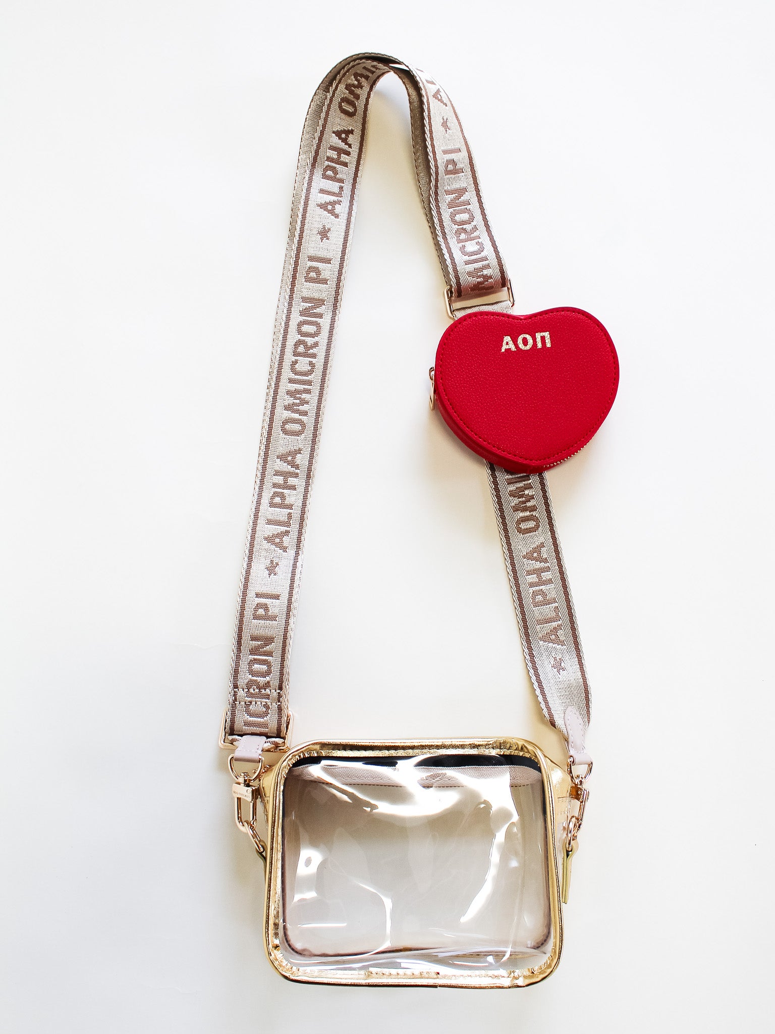 Alpha Omicron Pi Purse/Phone Strap