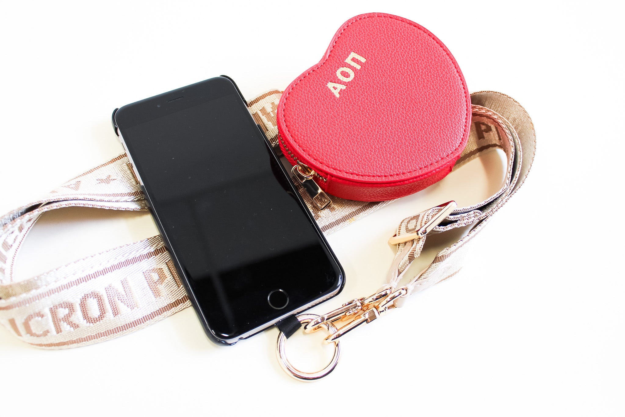 Alpha Omicron Pi Purse/Phone Strap