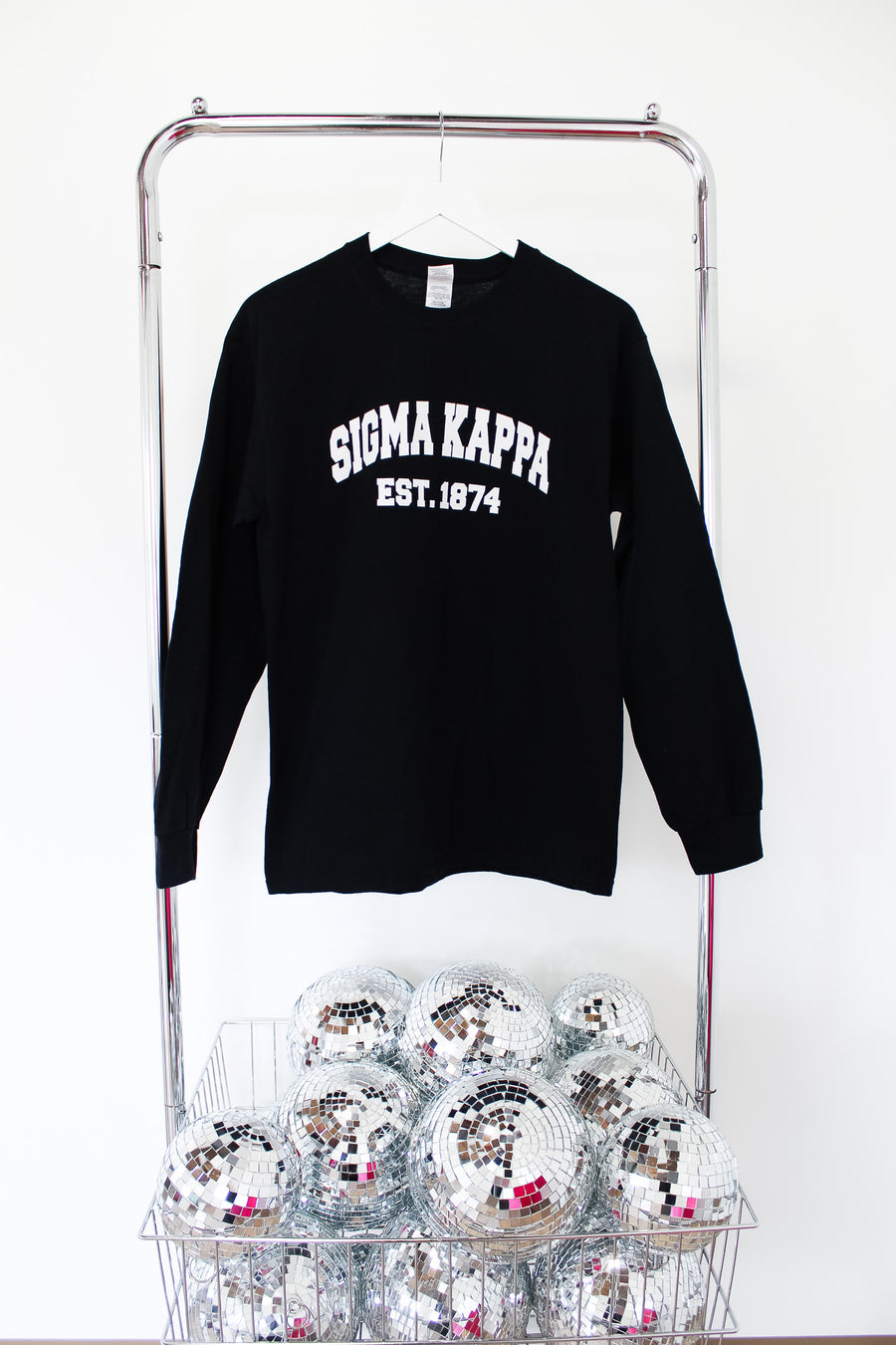 Sigma Kappa Kendall Long Sleeve - MD BLACK