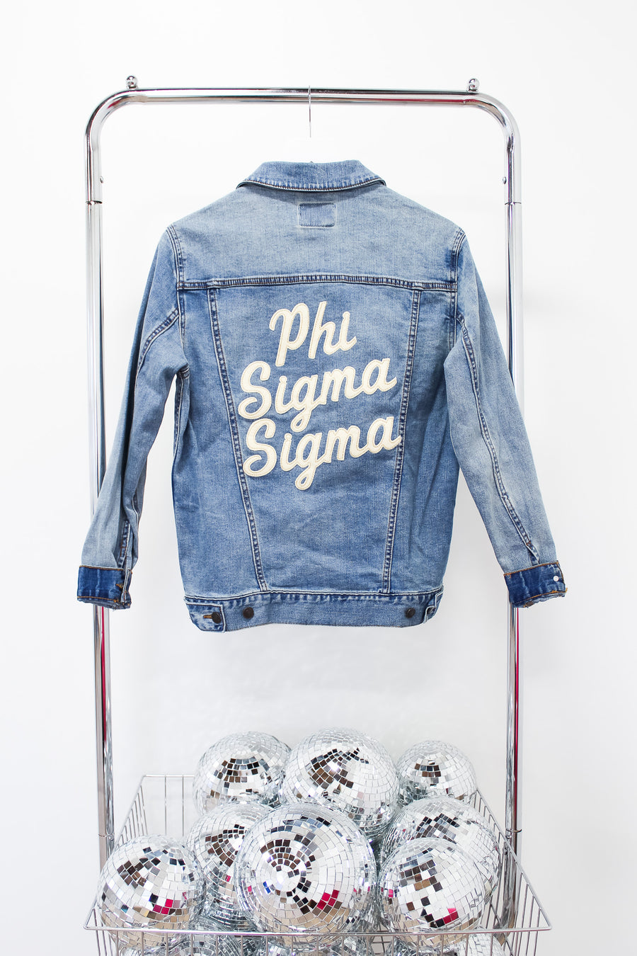 Phi Sigma Sigma Jean Jacket - SM