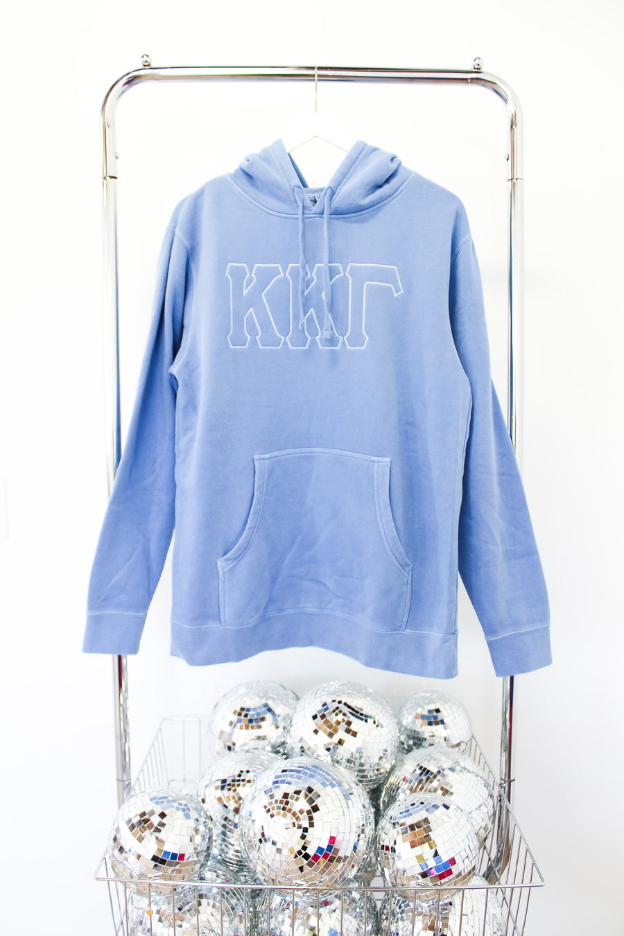 Kappa Kappa Gamma Suzette Embroidered Sweatshirt - MD LT BLUE