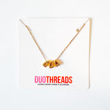 Bubble Letter Sorority Necklace