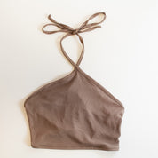 Halter Tank - Mocha