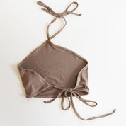 Halter Tank - Mocha