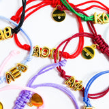 Alpha Omicron Pi Sorority Cord Bracelet