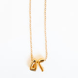 Delta Gamma Bubble Letter Necklace