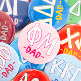 Classic Sorority Dad Gameday Button (Includes One)