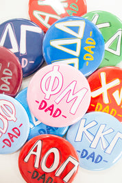 Classic Sorority Dad Gameday Button (Includes One)