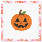 Jack-O'-Lantern Icon Needlepoint Canvas