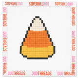 Sweet & Spooky Candy Corn Needlepoint Canvas