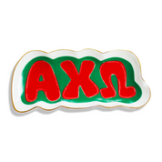 Alpha Chi Omega Sorority Trinket Tray
