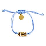 Alpha Xi Delta Sorority Cord Bracelet