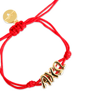 Alpha Chi Omega Sorority Cord Bracelet
