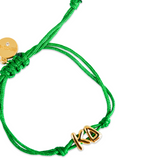 Kappa Delta Sorority Cord Bracelet