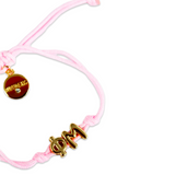 Phi Mu Sorority Cord Bracelet