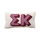 Sigma Kappa Hook Pillow