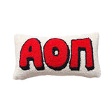 Alpha Omicron Pi Hook Pillow
