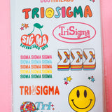 Rainbow Sorority Sticker Sheet
