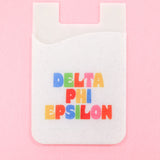 Delta Phi Epsilon Shimmer Phone Wallet