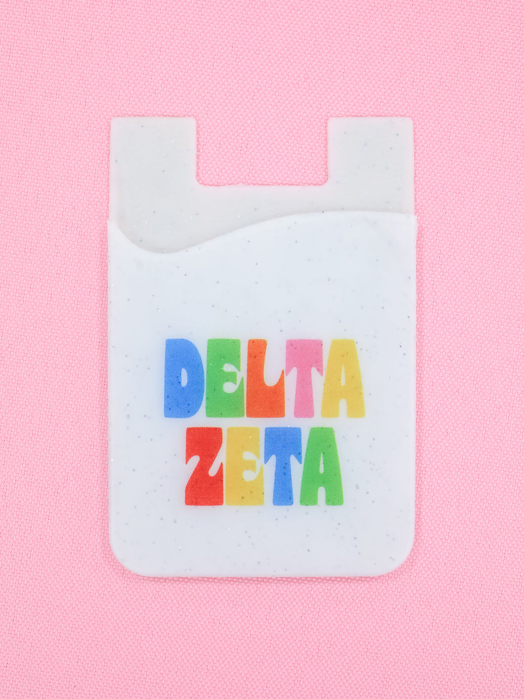 Delta Zeta Shimmer Phone Wallet