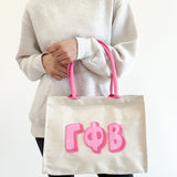 Gamma Phi Beta Chenille Gift Tote