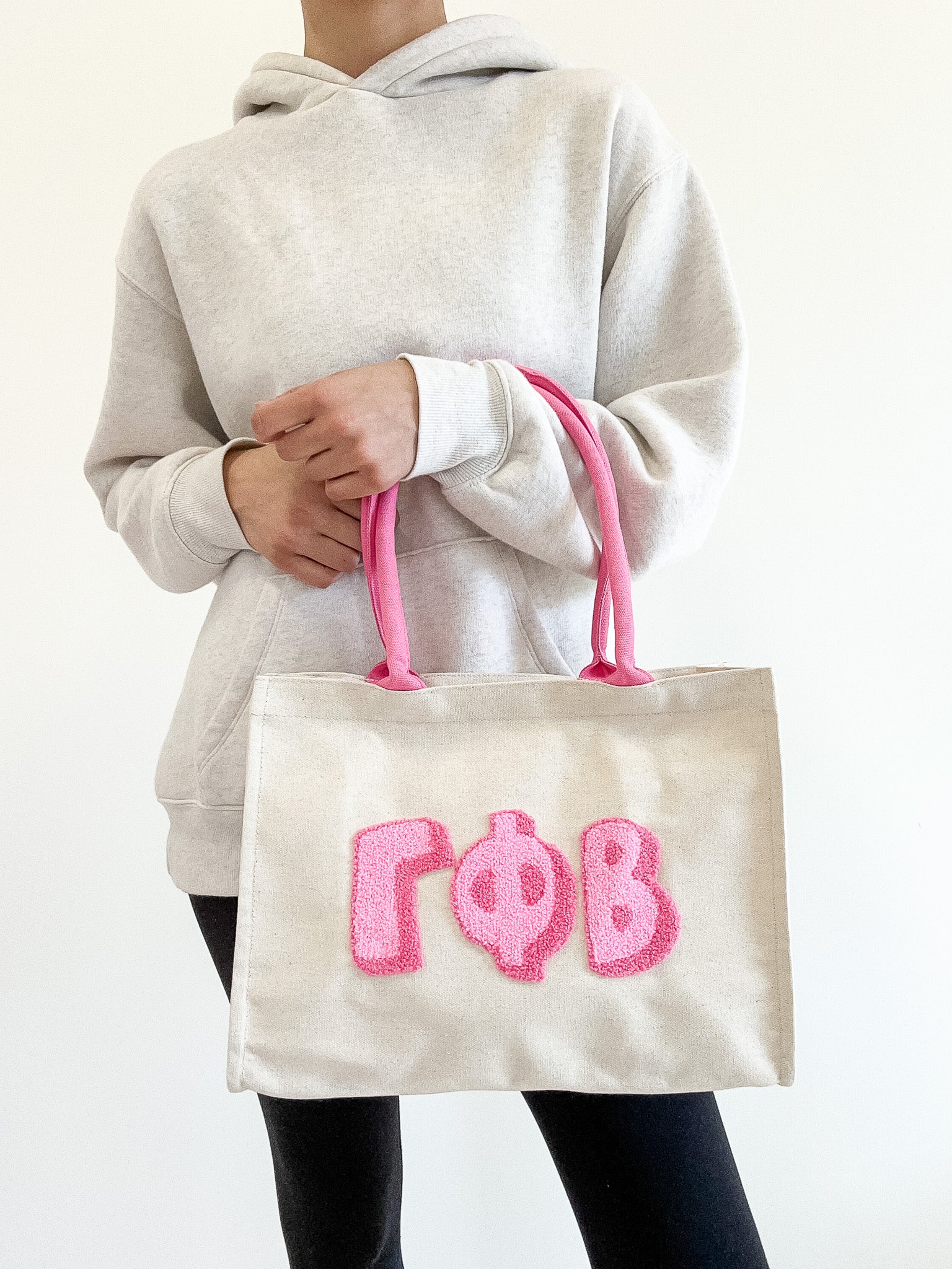 Gamma Phi Beta Chenille Gift Tote