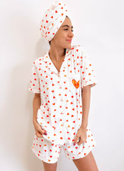 Love Letters Sorority Towel Hair Wrap