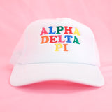 Alpha Delta Pi Fun Times Trucker Hat