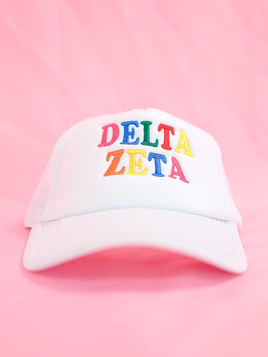 Delta Zeta Fun Times Trucker Hat