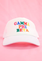 Load image into Gallery viewer, Gamma Phi Beta Fun Times Trucker Hat
