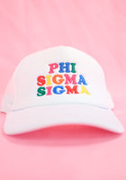 Load image into Gallery viewer, Phi Sigma Sigma Fun Times Trucker Hat
