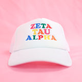 Zeta Tau Alpha Fun Times Trucker Hat