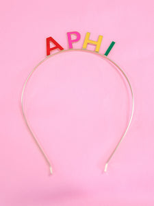 Alpha Phi Get This Party Started Headband