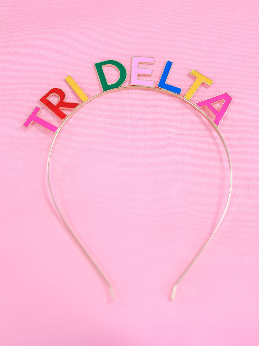 Delta Delta Delta Get This Party Started Headband