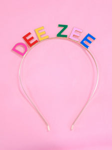 Delta Zeta Get This Party Started Headband