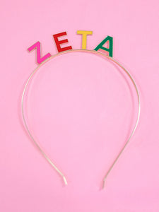 Zeta Tau Alpha Get This Party Started Headband