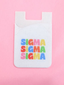 Sigma Sigma Sigma Shimmer Phone Wallet