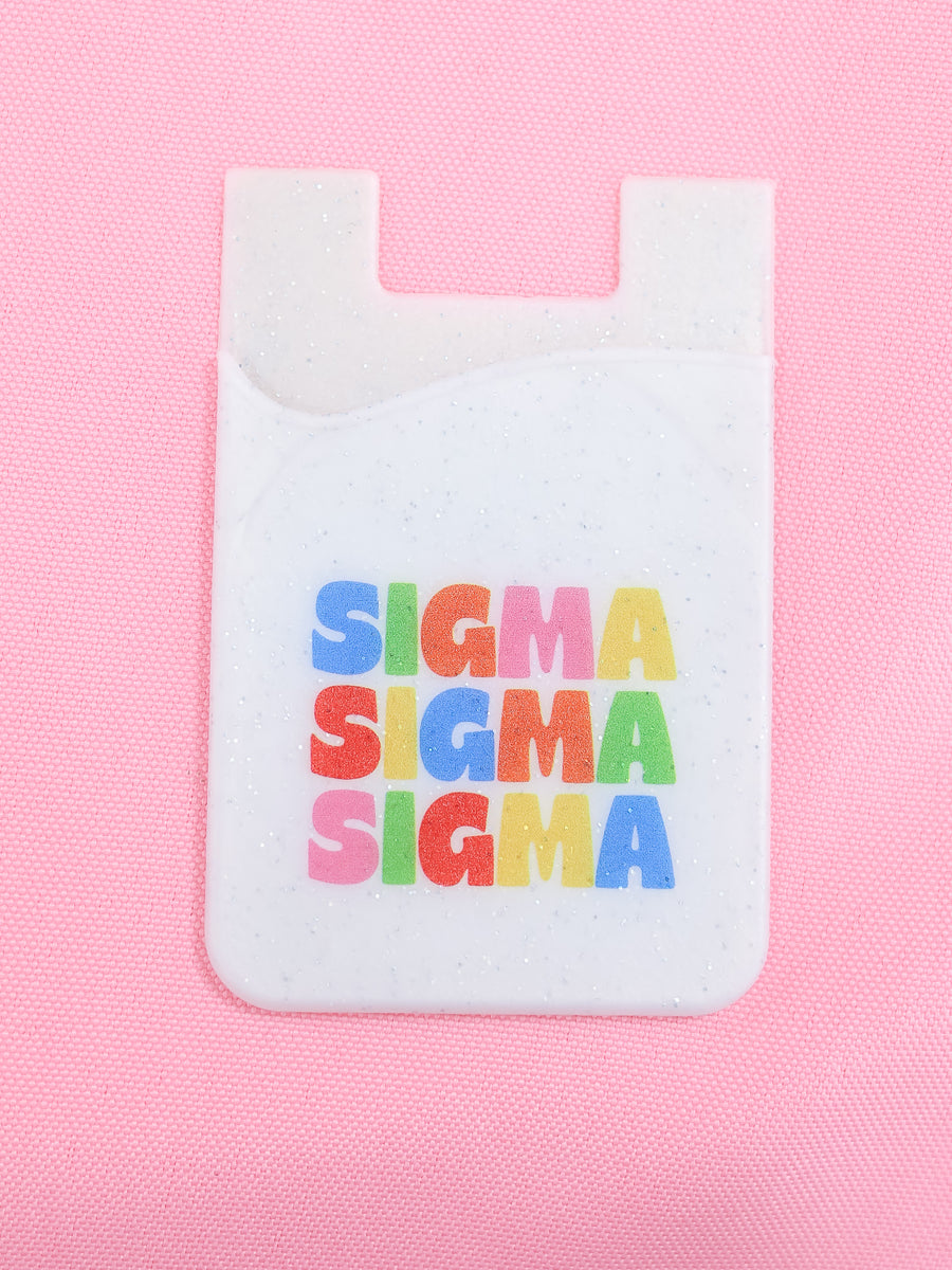 Sigma Sigma Sigma Shimmer Phone Wallet