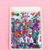 Alpha Gamma Delta Confetti Sorority Phone Wallet