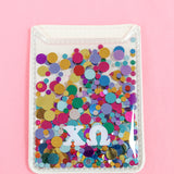 Chi Omega Confetti Sorority Phone Wallet